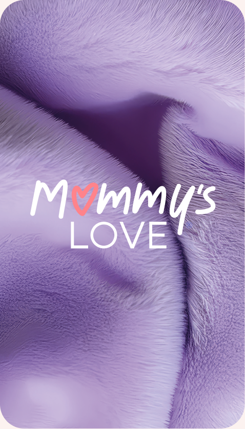 Mommy's Love sobre fondo lila